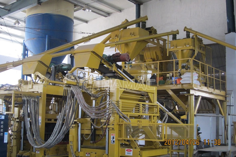 Mixer Beton Planetari MP750 Bekerja di Qatar