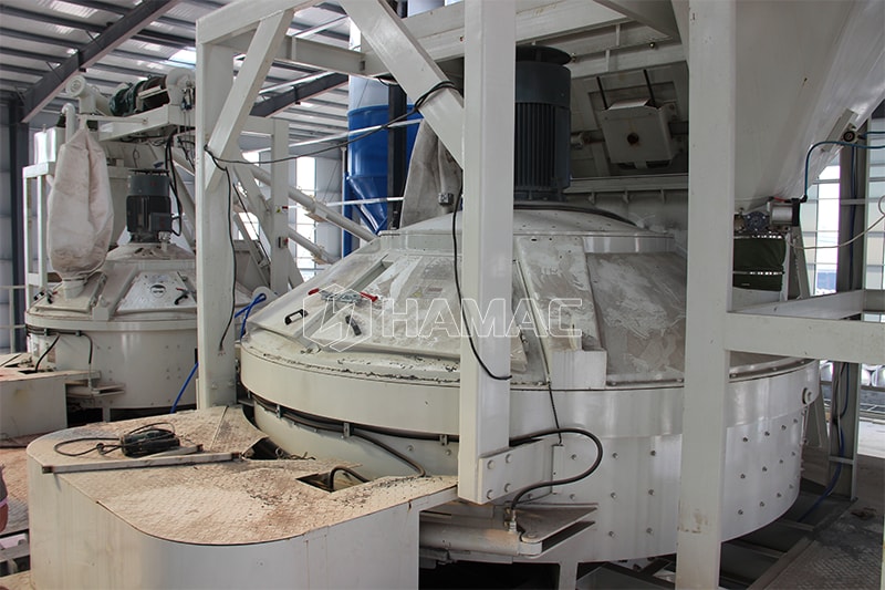 Mixer Beton Planetari MP1000 Bekerja di China