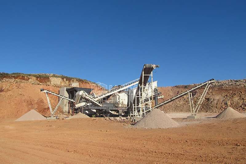 Jaw crusher mobile di Aljazair