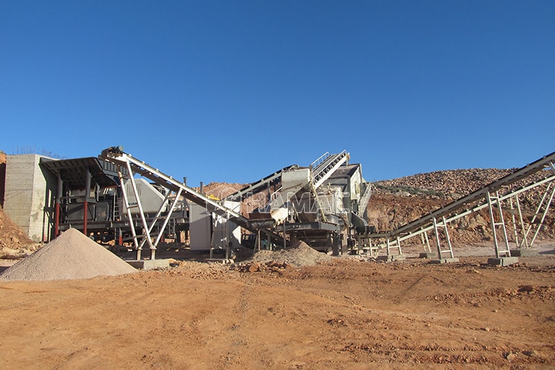 Jaw crusher dan impact crusher untuk batu kapur di Afrika