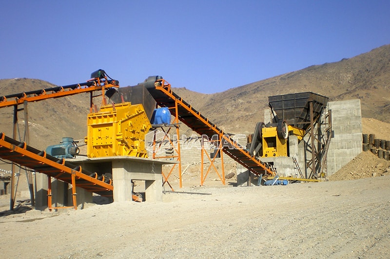 Jaw crusher PE750X1060 & Impact crusher PF1315