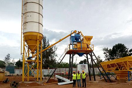 Skip hoist type Concrete Batching Plant