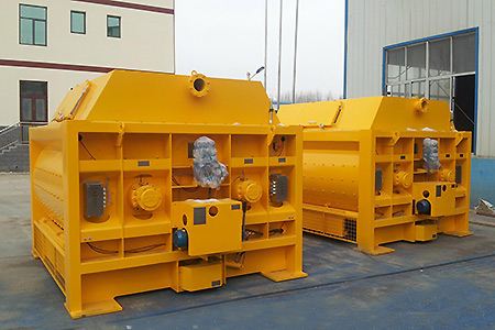 SICOMA Double Shaft Concrete Mixer