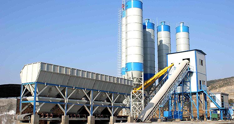 HZS120 Concrete Batching Plant