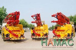 HMC5033 Truk Pompa Beton Boom