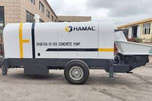 Pompa Beton DHBT60 di Niger