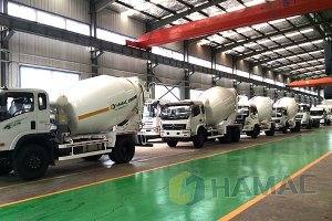 Mixer Transit Beton 8m3 di Kazakhstan