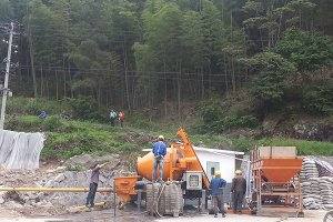 Pompa Pencampuran Beton 15m3 di Jamaika