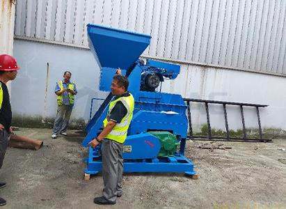 Mixer Beton Twin Shaft JS500 di Guatemala