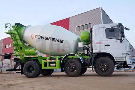 2 Set Truk Mixer Beton 8m3 Dikirim ke Asia Selatan