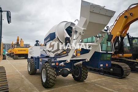 Truk Mixer Beton Self Loading 2m3 Dikirim ke Uruguay