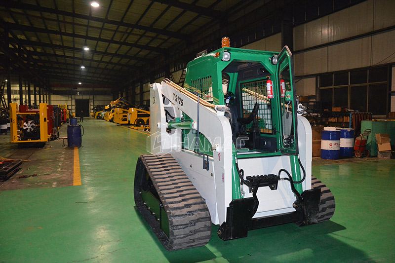 Loader Skid Steer TS125 akan dikirim ke Filipina.