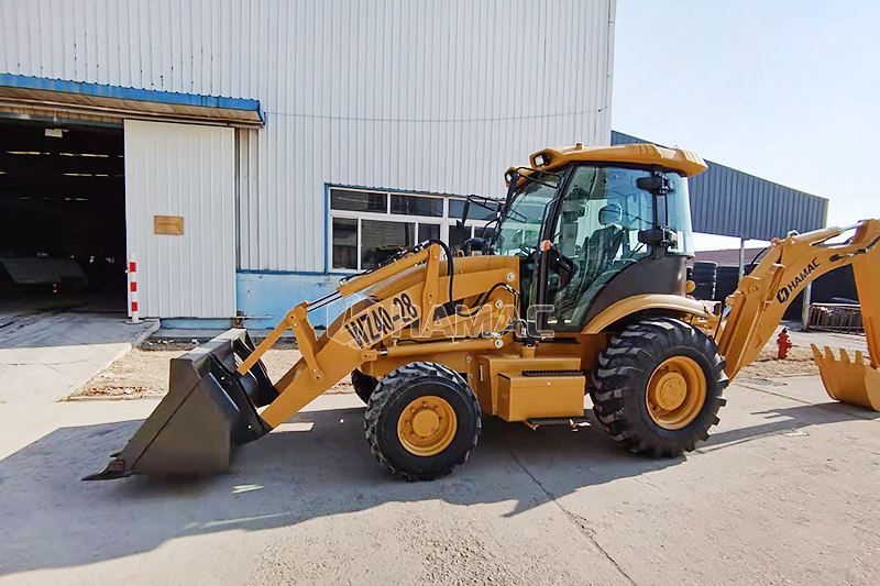 Loader Backhoe WZ40-28 Dikirim ke Ghana