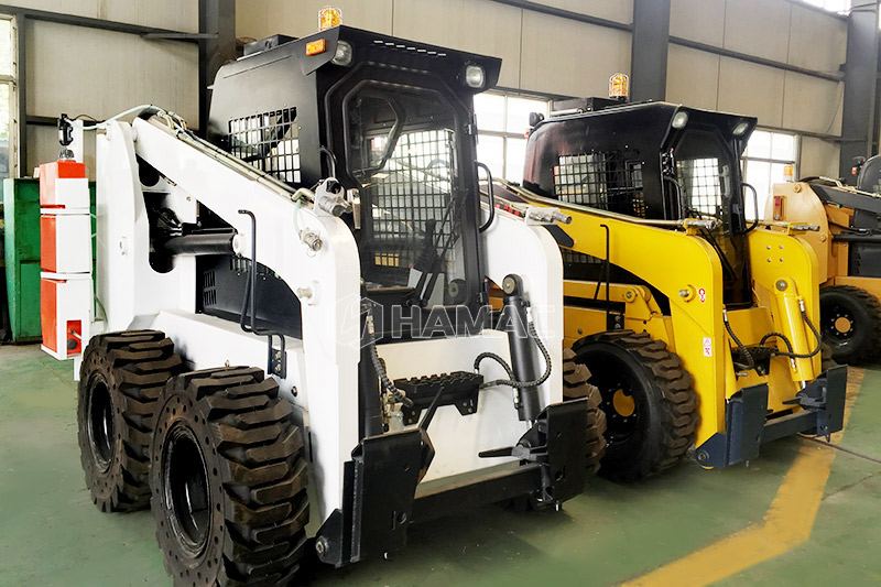 Penggunaan dan pemeliharaan harian pemuat skid steer