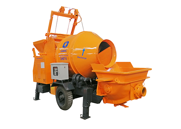 Trailer Concrete Mixer Pump