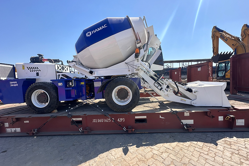 trailer concrete pump