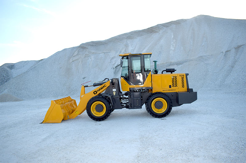 wheel loaders in Africa