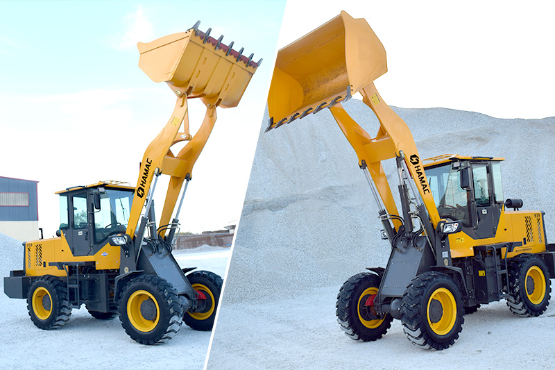 wheel loaders in Africa